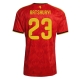 Belgija Michy Batshuayi #23 Replike Domaci Dres SP 2026 Kratak Rukav
